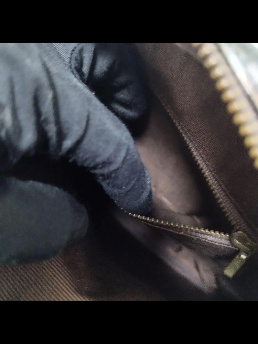Jean Paul Gaultier Two-Tone Brown and Green Messenger Bag